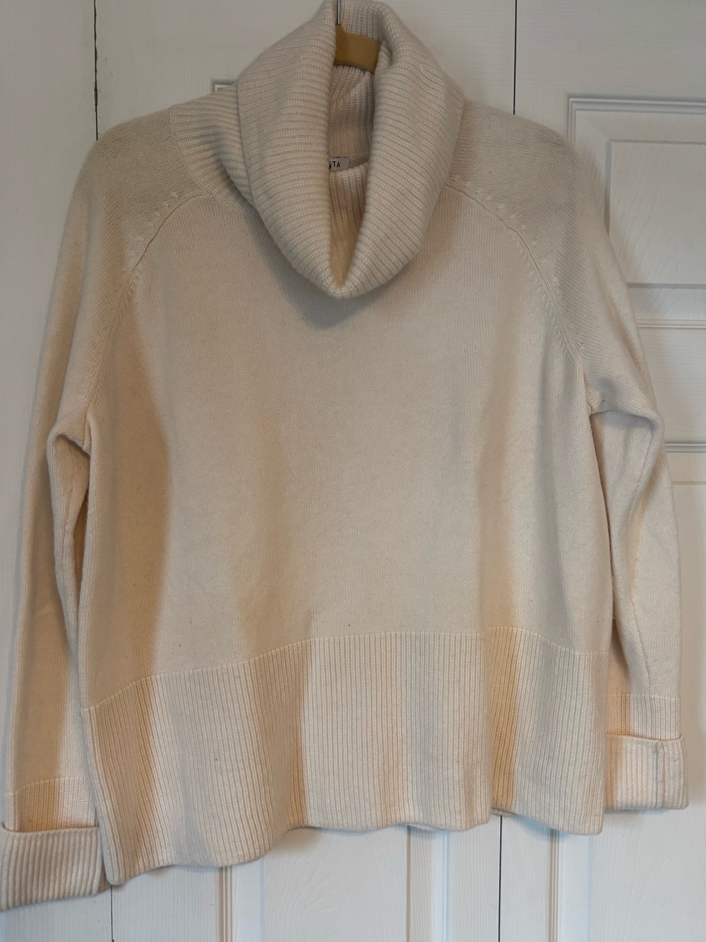 Athleta Wool & Cashmere Cowl-Neck Sweater